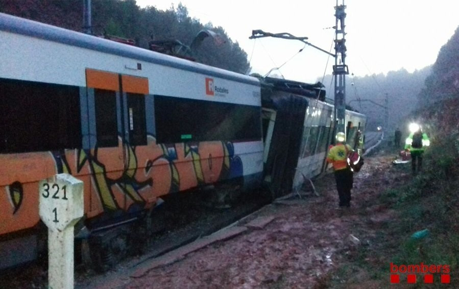 Descarrilamiento Rodalies