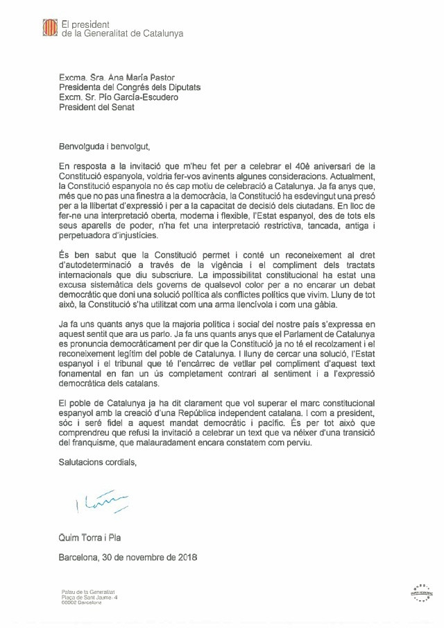 Carta Torra Constituciu00f3