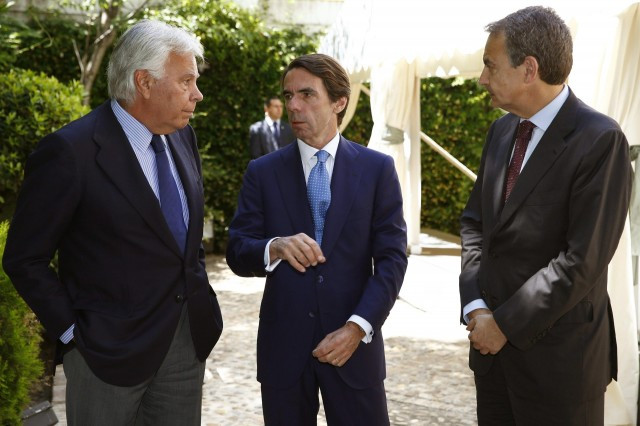 Gonzalez aznar zapatero 1