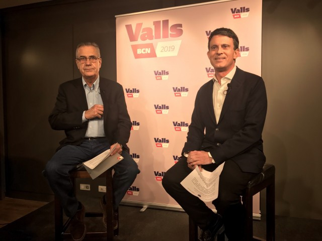 Celestino Corbacho Manuel Valls Barcelona Capital Europea