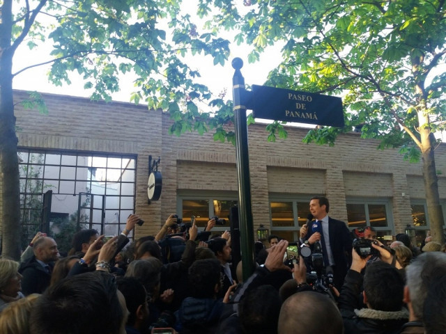 Pablo Casado en el acto de apertura de campaa en el Florida Park del Retiro