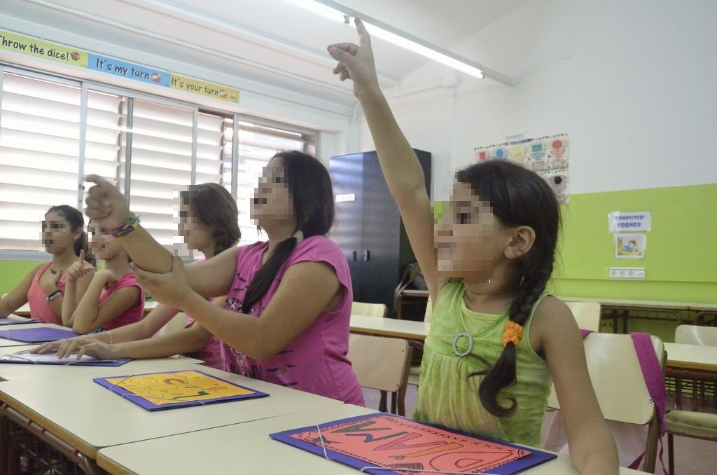 Secretario Gitano, Espacio de refuerzo escolar en Badalona, en el curso escolar 2014 2015