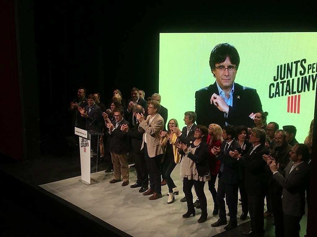 Acte puigdemont junts per catalunya imatge