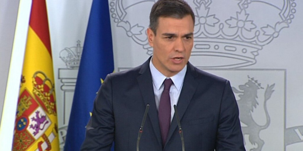 Pedro Sánchez anuncia eleccions