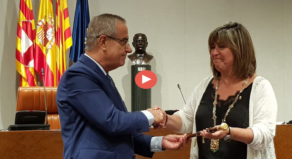 Núria Marín, nueva presidenta de la Diputación de Barcelona con los votos de JxCat video