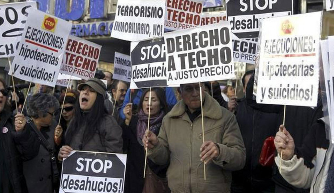 MANIFESTACIÓN CONTRA DESAHUCIOS IMAGEN