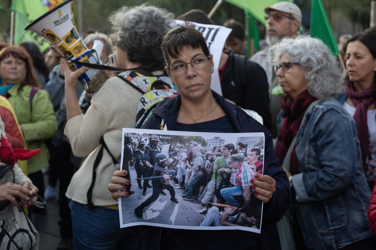 Manifestació 'La nostra juventut no es toca'