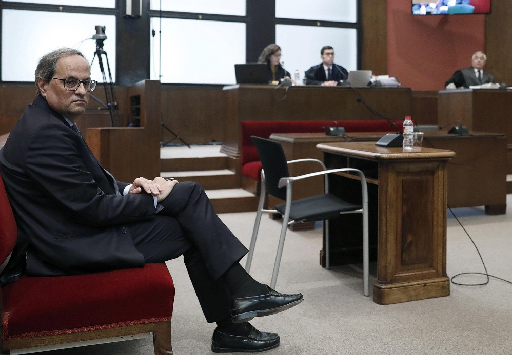 Torra en el juicio