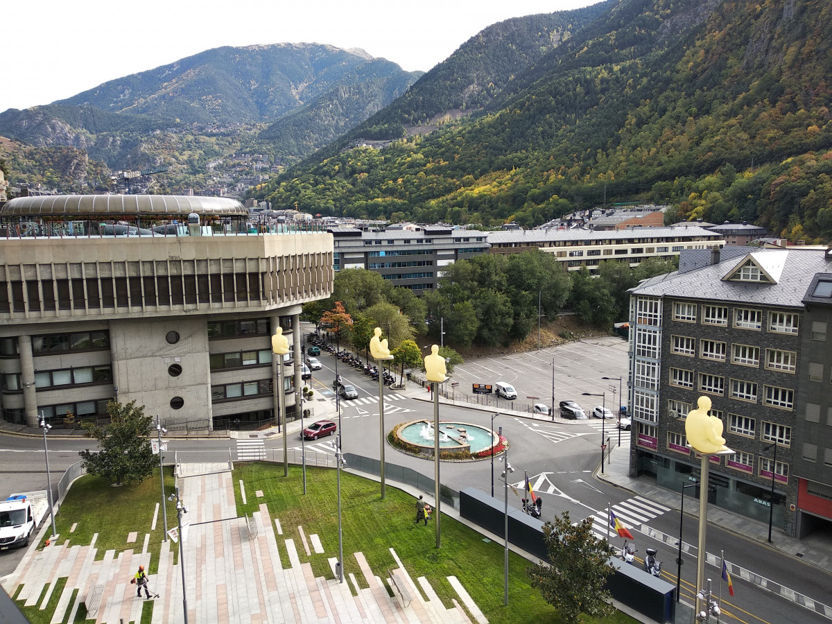 Edifici administratiu del Govern andorrà.