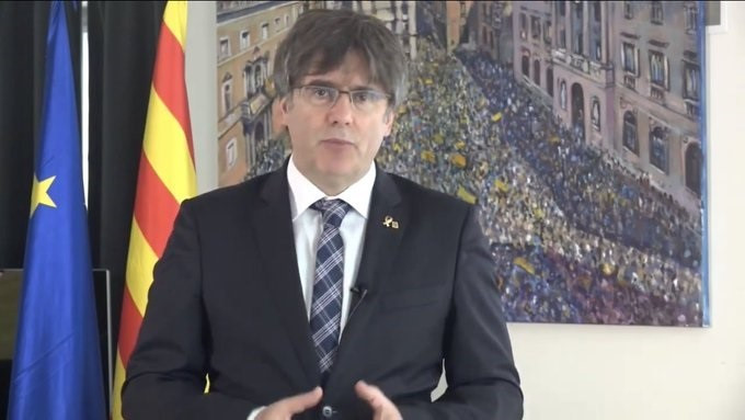 Archivo - Arxiu - L'expresident de la Generalitat Carles Puigdemont