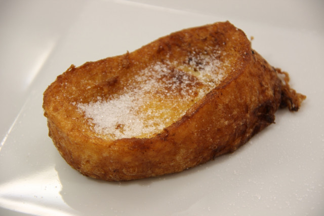 Torrija con azcar