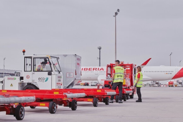 EuropaPress 5108125 iberia airport services comprometido invertir mas 100 millones euros