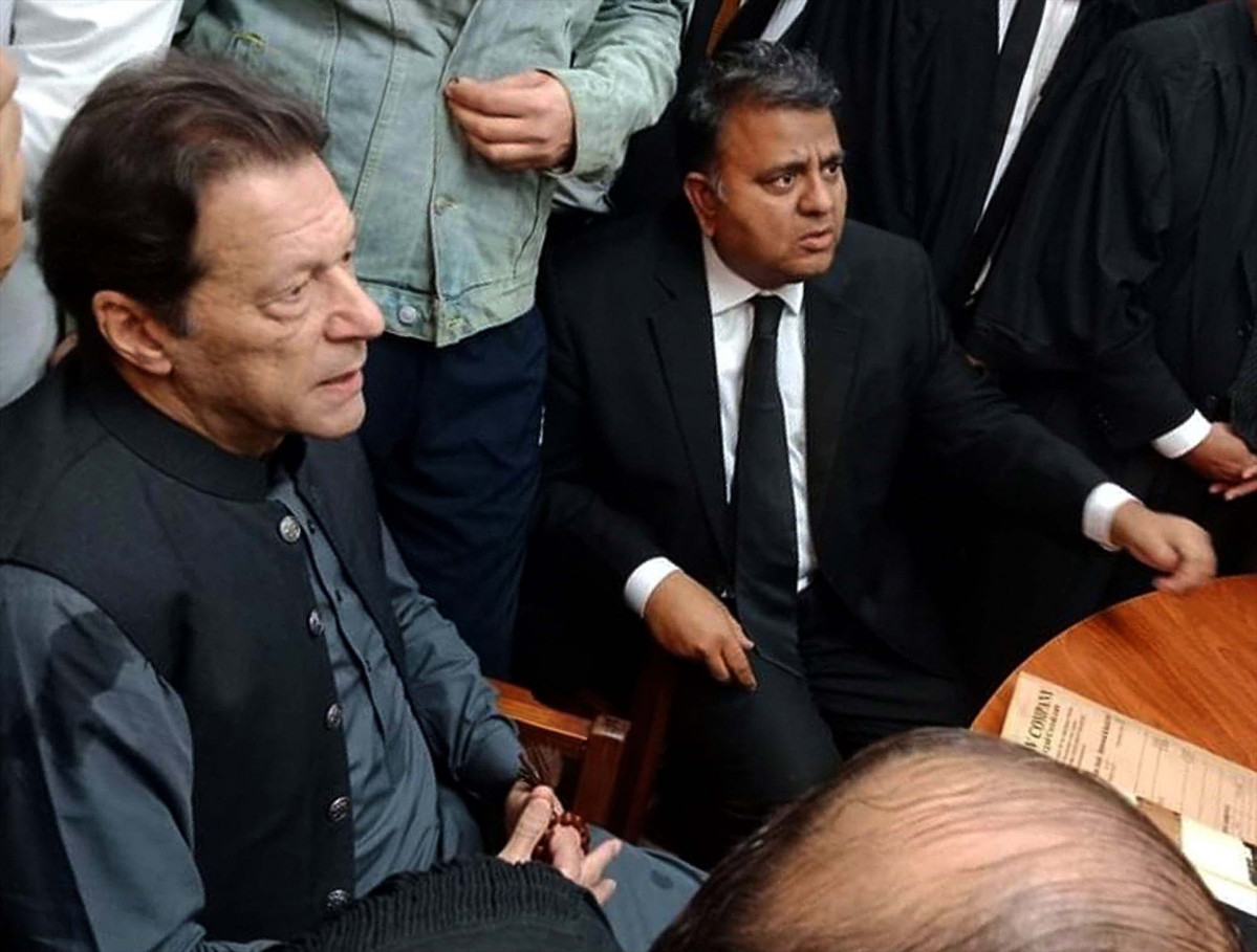 EuropaPress 5735682 march 24 2023 pakistan lahore pakistan mar 24 former prime minister imran