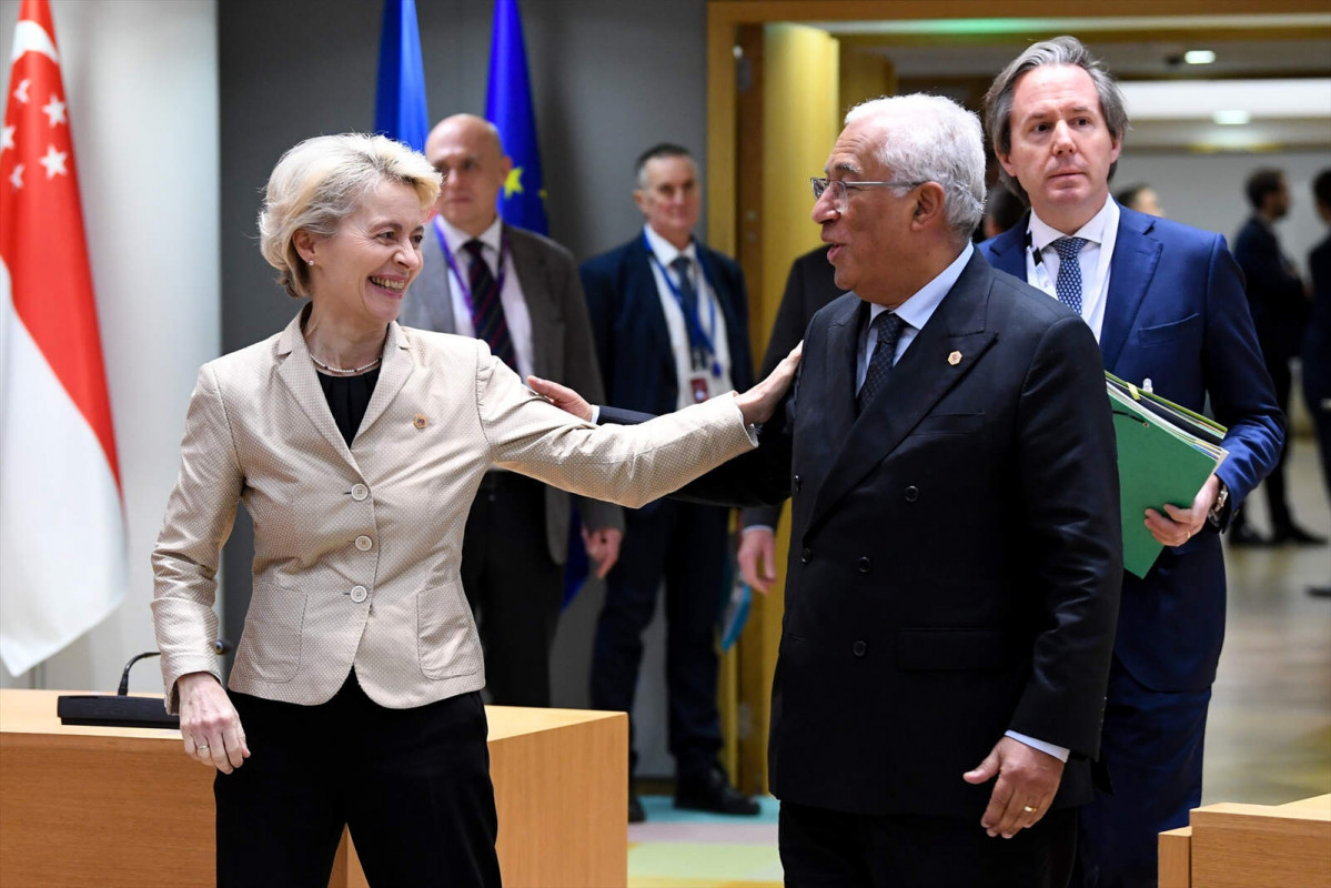 Europapress 6052956 ursula von der leyen antonio costa saludan reunion bruselas 1600 1067