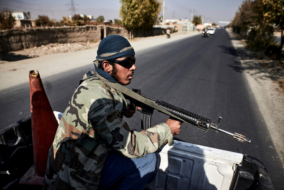 Europapress 5869944 november 14 2021 kabul afghanistan taliban fighters patrolling in the 1600 1067