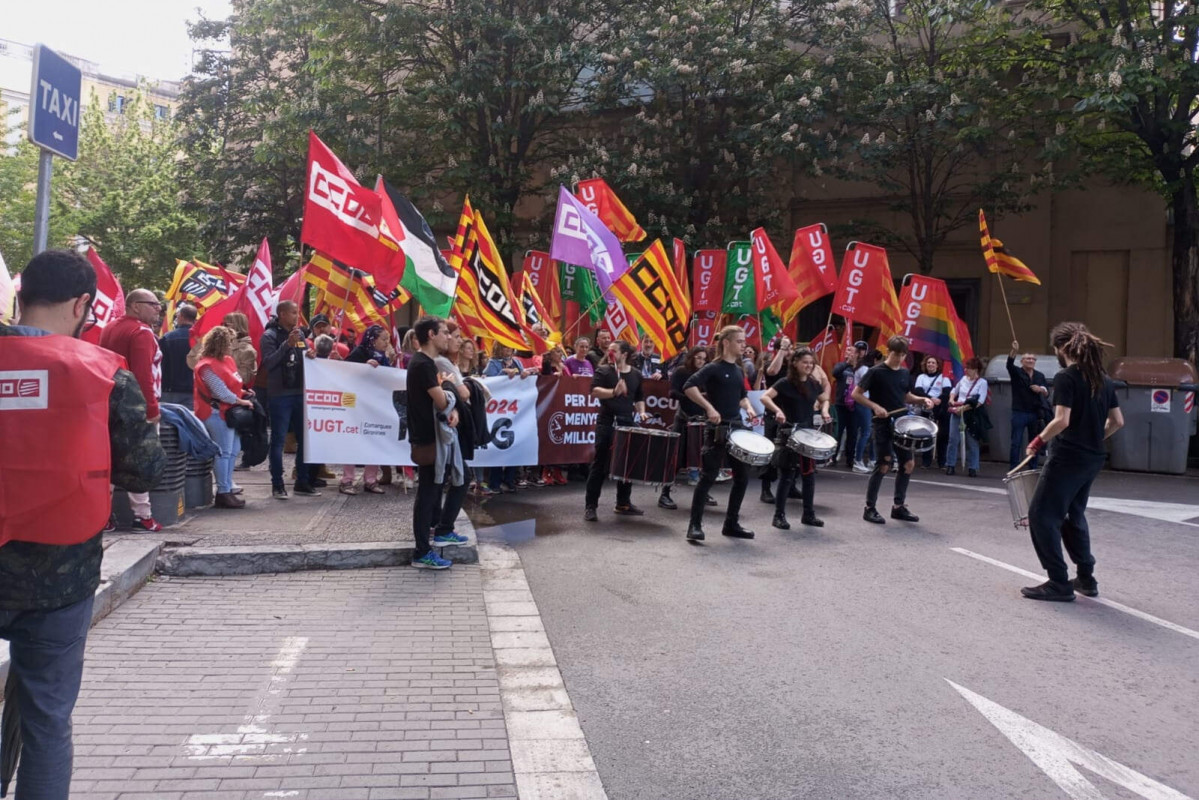 Europapress 5930575 manifestacion motivo mayo organizado sindicatos ugt ccoo catalunya girona 1600 1067