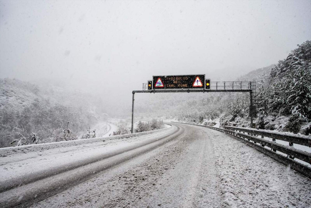 Europapress 4972890 nieve cubre carretera febrero 2023 vic barcelona catalunya espana llegada 1600 1067