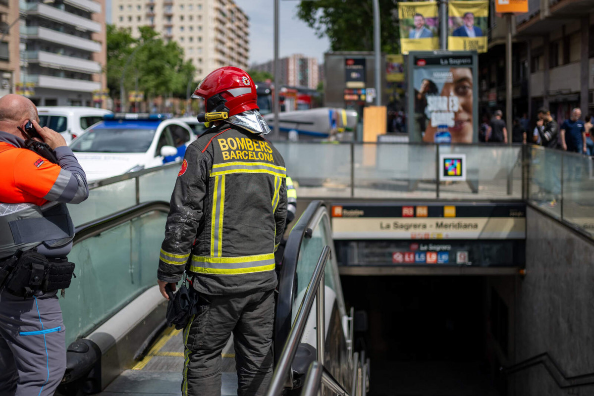 Europapress 5955468 incendio obliga cerrar temporalmente estacion metro sagrera 1600 1067
