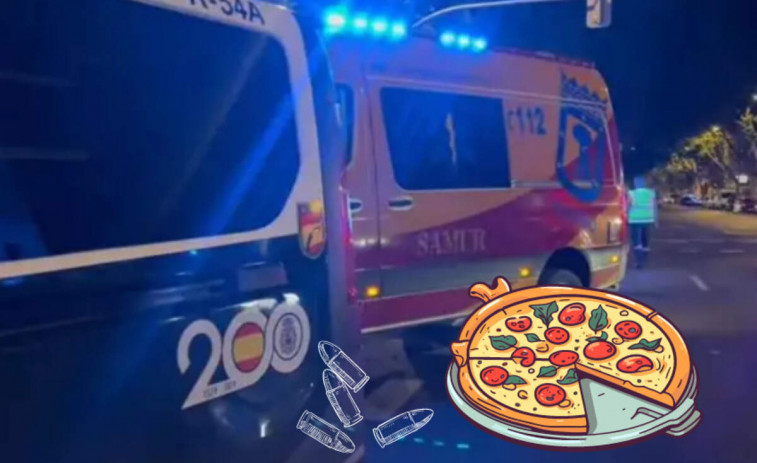 Arrestat un menor després d'un tiroteig en una pizzeria a Madrid