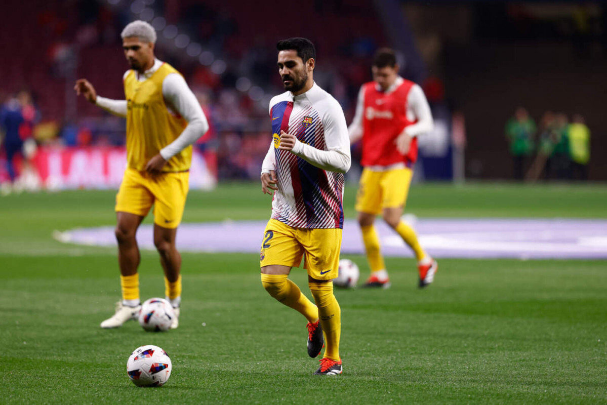 Europapress 5833941 ilkay gundogan of fc barcelona warms up during the spanish league laliga ea 1600 1067