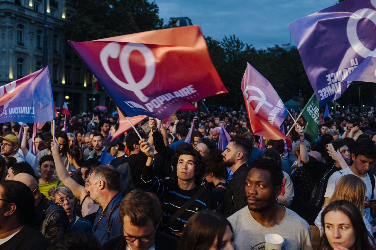 EuropaPress 6076958 june 30 2024 paris paris france in paris tens of thousands of people (1)