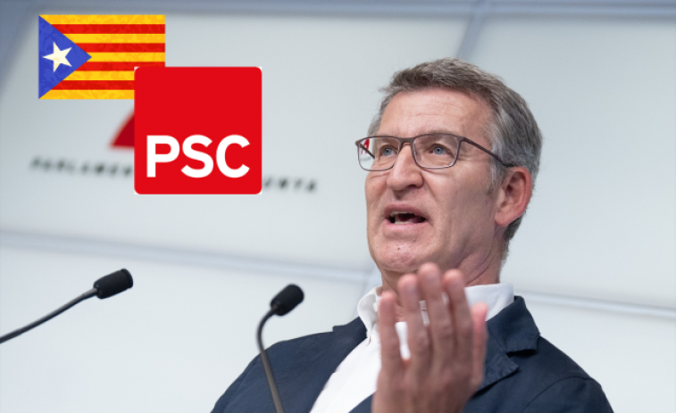 El retret de Feijóo al PSC: els veu 