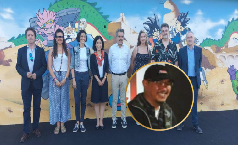 Santa Coloma recorda Akira Toriyama amb un mural al Parc Fluvial del Besòs