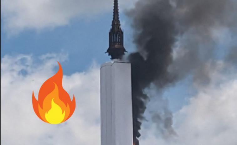 VÍDEO | Alerta a França! S'incendia l'agulla de la catedral de Ruan