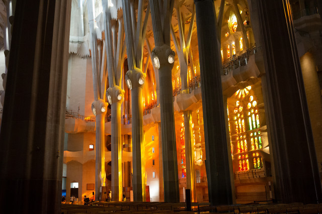 EuropaPress 3321930 interior catedral sagrada familia continua obras barcelona catalunya espana