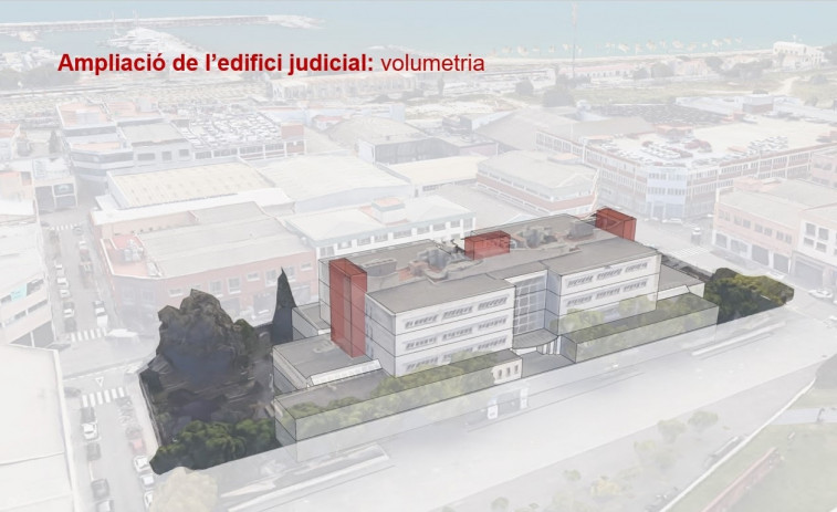 Posen data a la construcció del nou Palau de la Justícia a Mataró