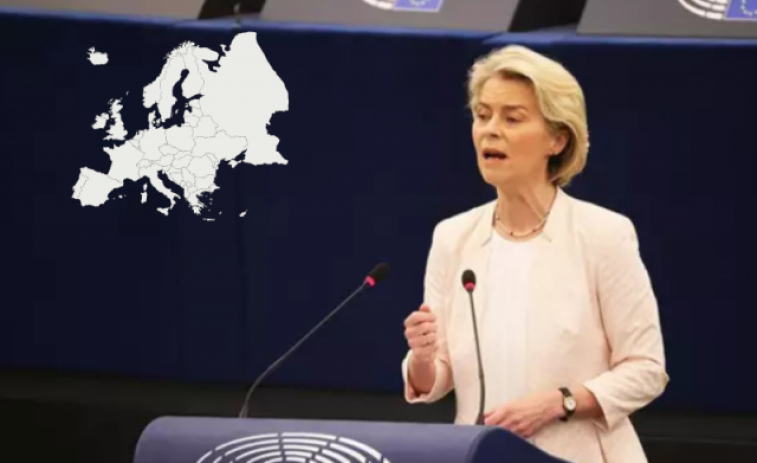 Habitatge i migració, els dos punts principals del discurs d'Ursula von der Leyen