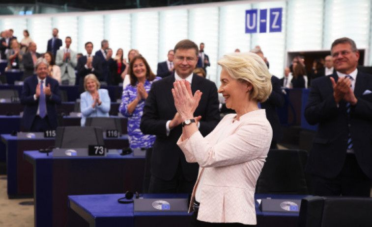 Von der Leyen, reelegida com a presidenta de la Comissió Europea amb 401 vots