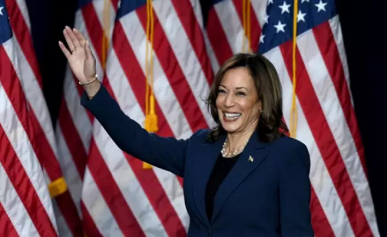 Kamala Harris, en estat pur: 