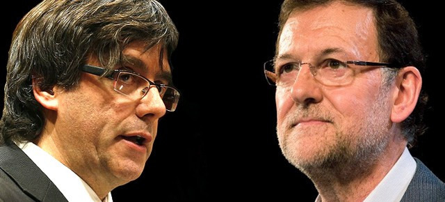 Rajoy vs puigdemont 1