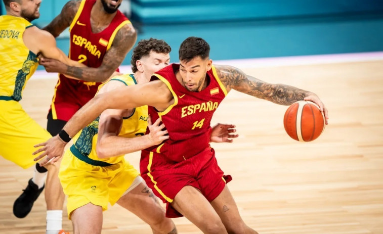 Espanya cau davant Austràlia en el seu debut en bàsquet masculí (92-80)