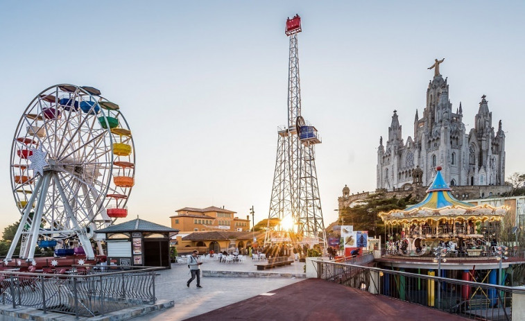 El Tibidabo inaugura Merlí, una atracció de caiguda lliure de 52 metres