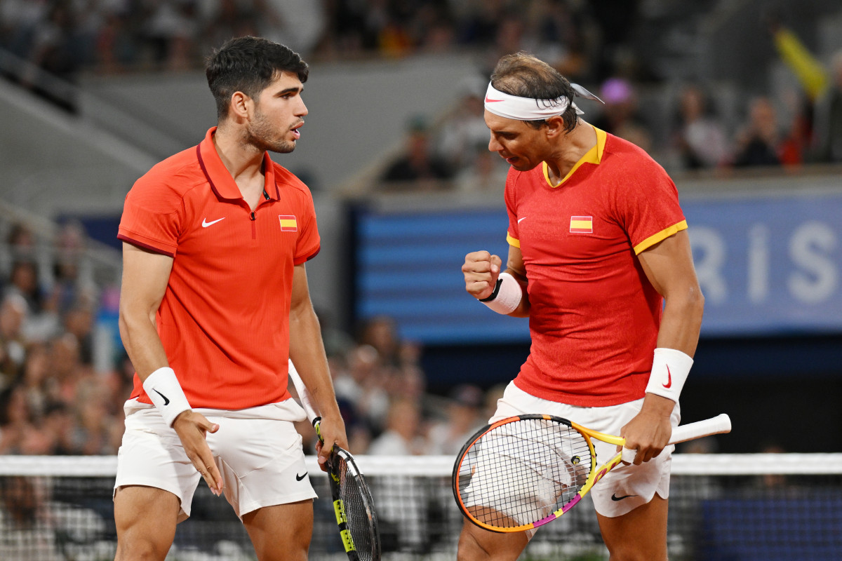 EuropaPress 6113547 27 july 2024 france paris spanish tennis players rafael nadal and carlos (1)