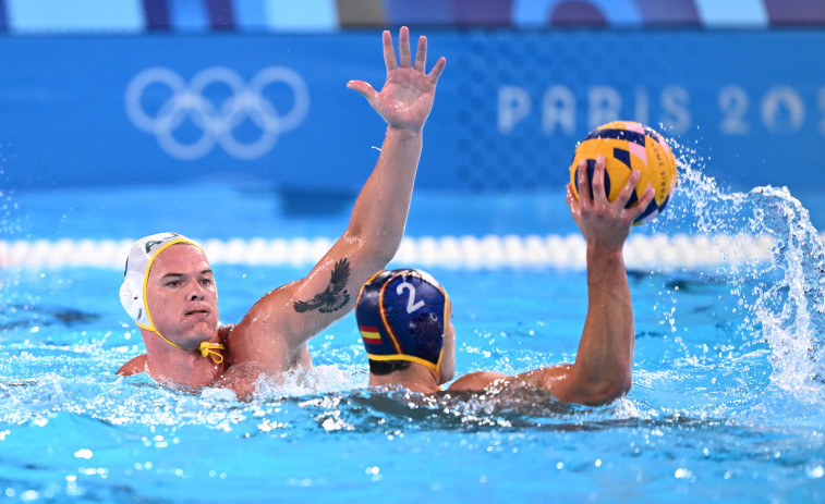 La selecció espanyola masculina de waterpolo comença els Jocs amb bon peu