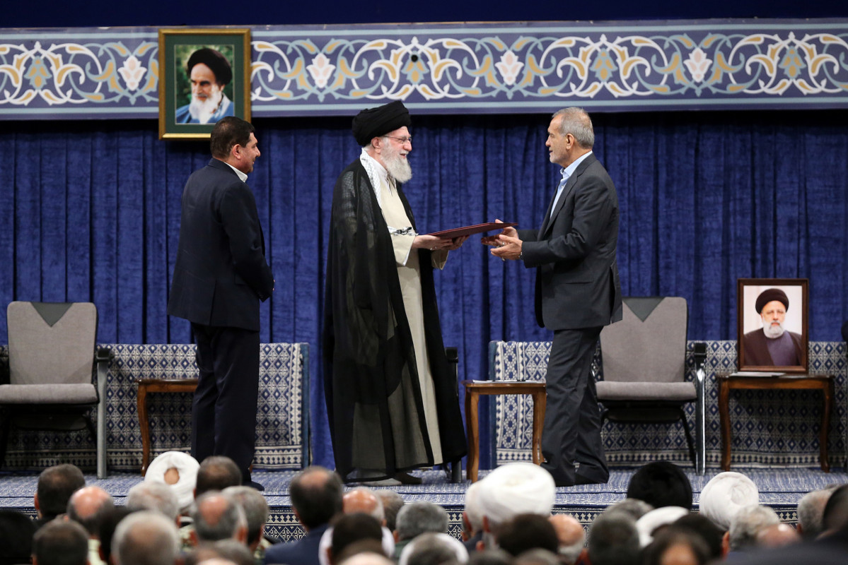 EuropaPress 6113826 handout 28 july 2024 iran tehran iranian supreme leader ayatollah ali