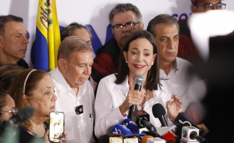 Machado nega la victòria de Maduro i afirma que González és el president electe