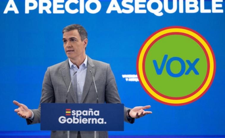 Vox interrogarà Pedro Sánchez aquest dimarts