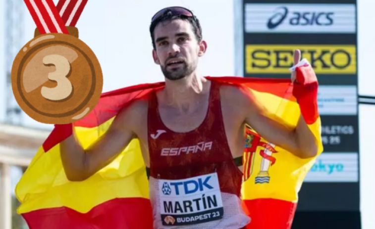 Segona medalla per a Espanya: Álvaro Martín, bronze als 20 quilòmetres marxa