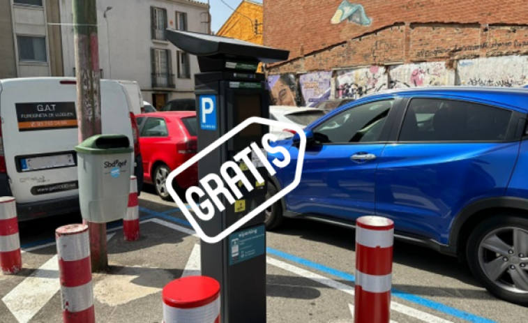 Sabadell anuncia la gratuïtat de la zona blava durant gairebé 2 setmanes