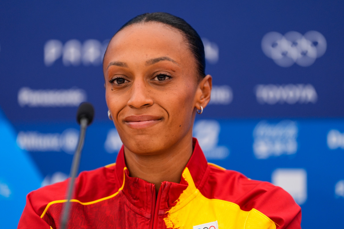 EuropaPress 6124308 ana peleteiro athlete of spain attends the press conference at olympic