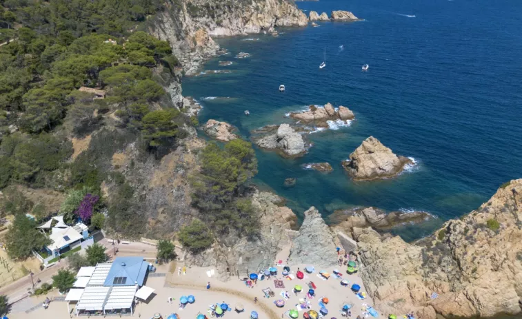 Una cala de Tossa de Mar, tercera en un rànquing de les 10 millors platges d'Espanya