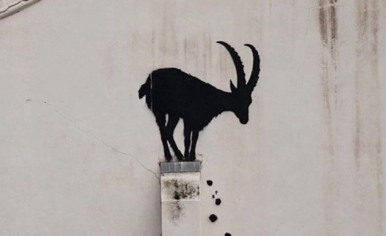 Banksy afirma haver fet dos murals d'animals a Londres en menys d'un dia