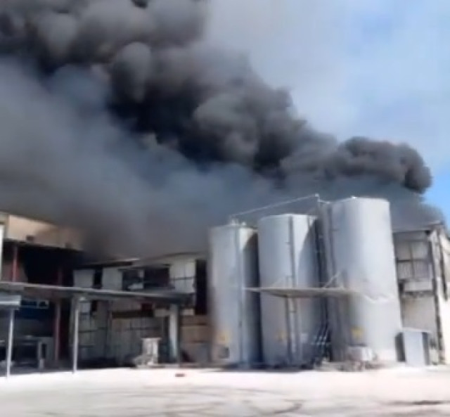 EuropaPress 6149331 incendio nave industrial puigpelat tarragona