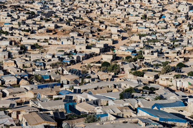 EuropaPress 6125082 30 july 2024 syria atimah general view of the displaced camps on the