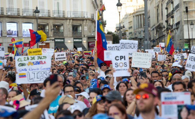 Protestes a Madrid i tot el món carreguen contra 