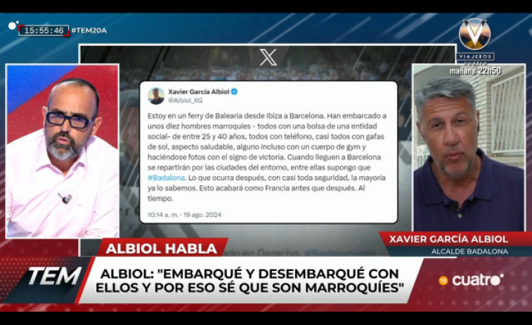 L'error viral d'Albiol: l'alcalde de Badalona afirma que existeix l'idioma 